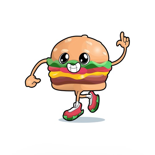 Hamburger Character