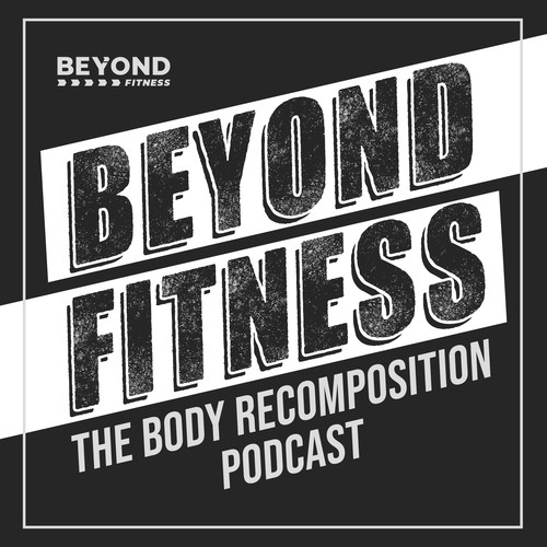 Podcast Design Concept for  men building muscle & losing fat