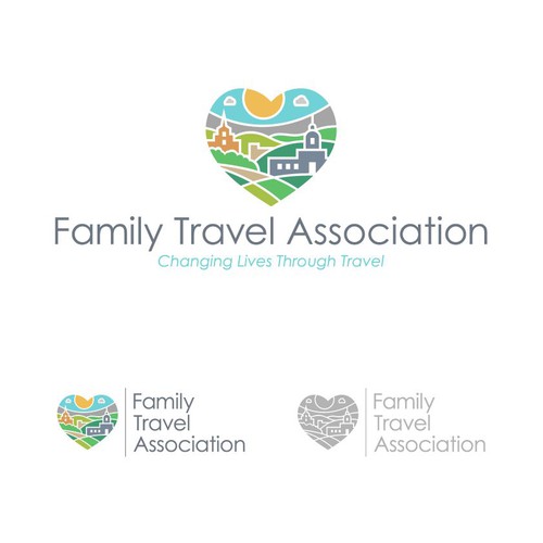 Customized World Travel Logo