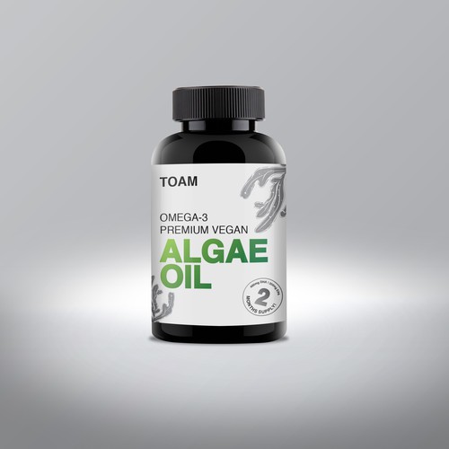 Algae Oil Food Label
