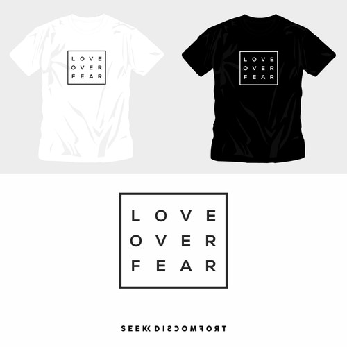 T-Shirt Design for Seek Discomfort