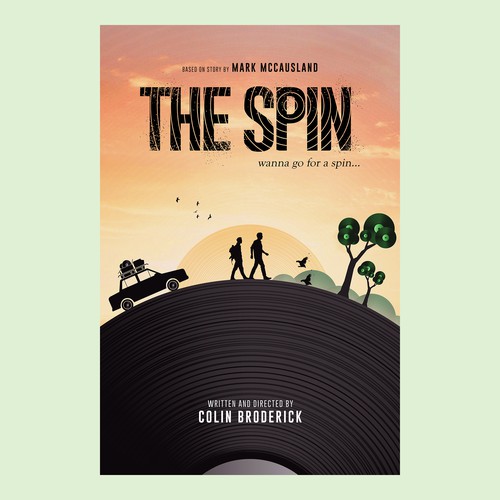 Poster Design for "The Spin"