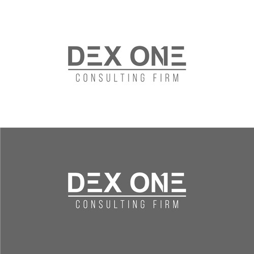 Minimalist logo for consulting firm