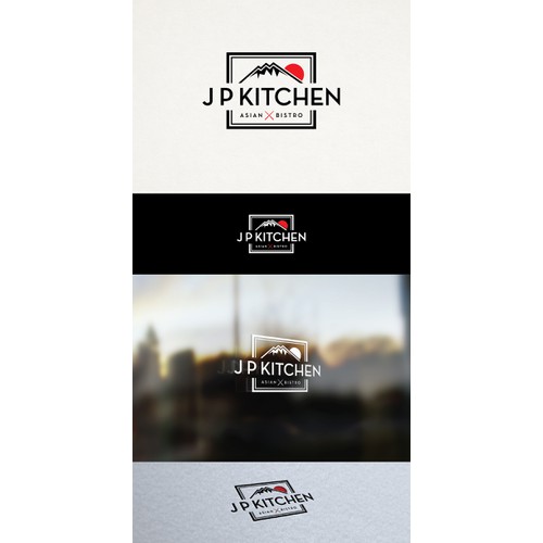 Create a logo for a contemporary Asian bistro located in Montana!