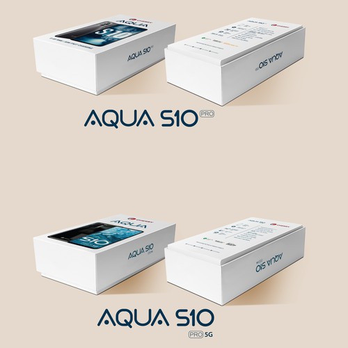 Aqua Series Packaging Design