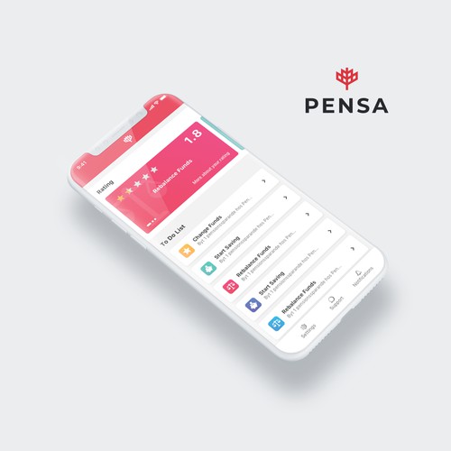 Pensa App Design