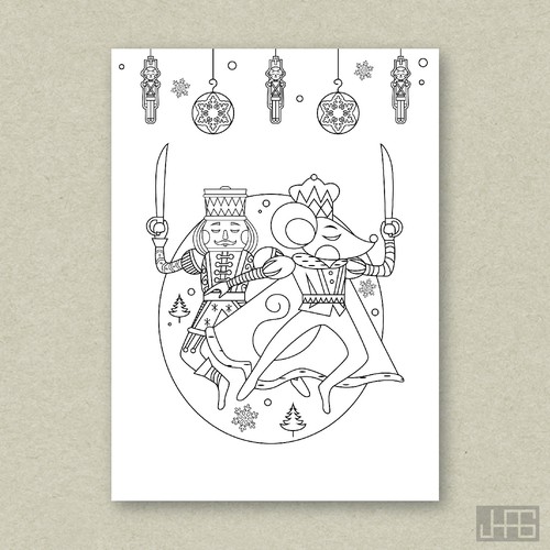 Nutcracker Themed Greeting Cards