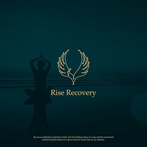 Rise Recovery logo design