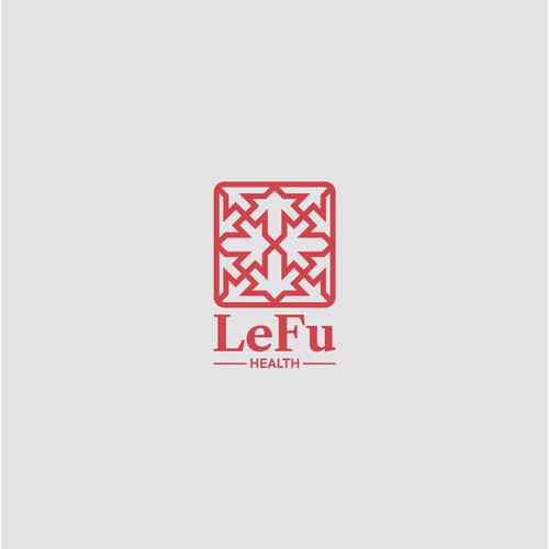 Lefu Health Logo Design 