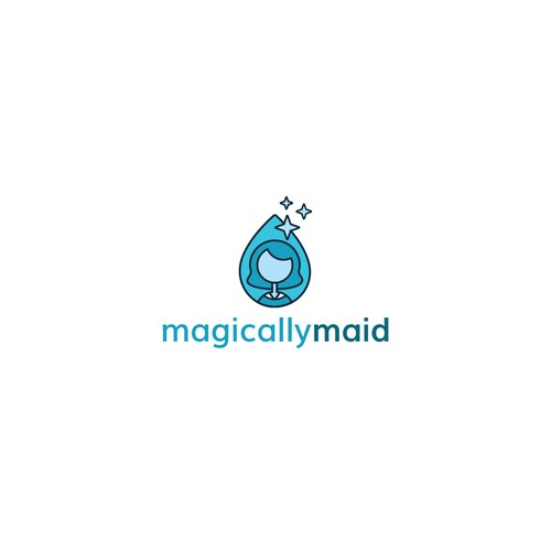 modern unique logo for cleaning company