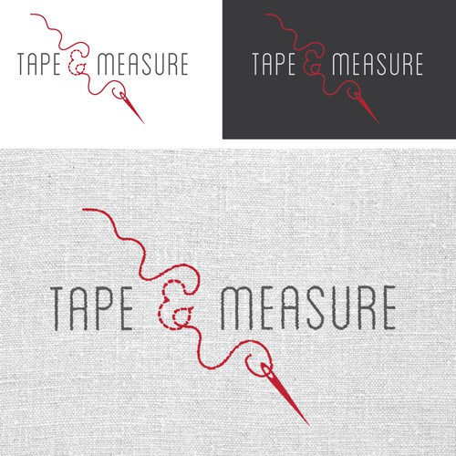 New logo wanted for Tape and Measure (or Tape + Measure)
