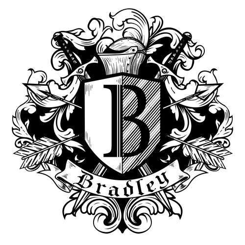 Family Crest Logo - Bradley
