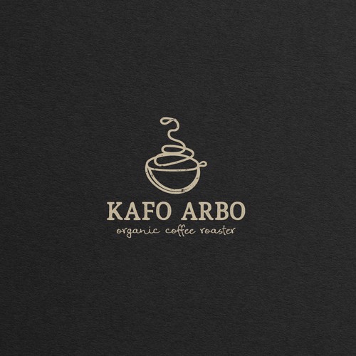 logo for Organic coffee roaster