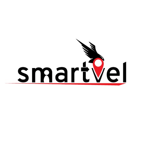 smartvel - Logo for tech travel startup. Smart travel?