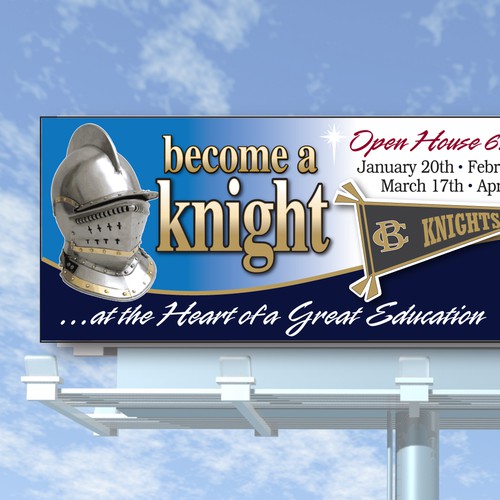 BCA Open House Billboard Design