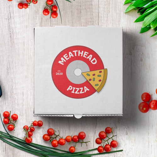 Health Concious Pizza Logo Design