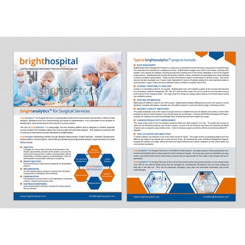Brighthospital Brochure Design