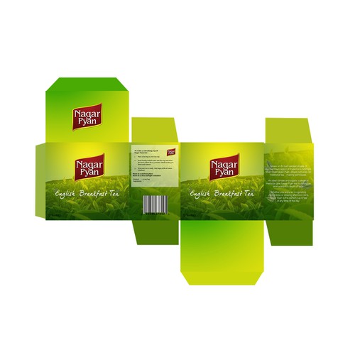Imagination of your tea packaging design for Nagar Pyan