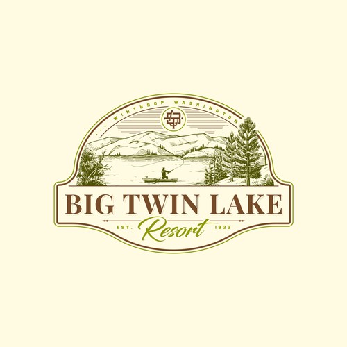 Big Twin Lake Resort Logo