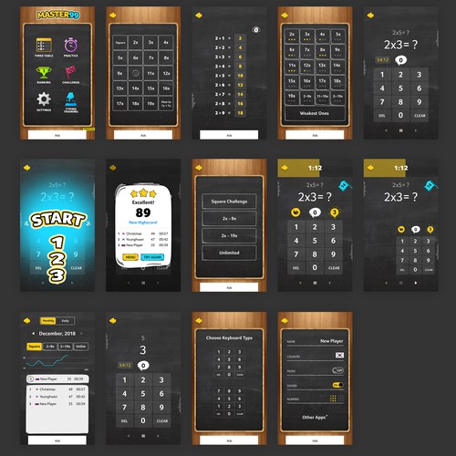 Mobile App of multiplication
