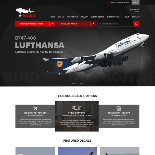 Custom WooCommerce Website Design - 100% Custom Design