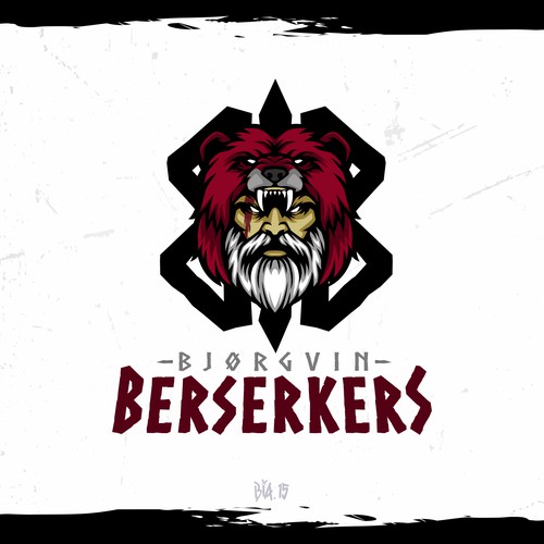 Team Logo for Norwegian Berserkers Playing American Football