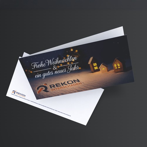 Merry Christmas & Happy New Year — Corporate Holiday Card
