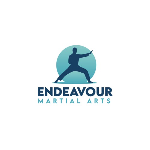 ENDEAVOUR MARTIAL ARTS logo design