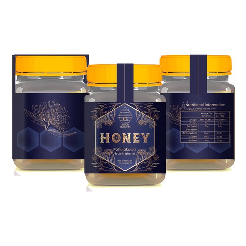 Honey Label Design