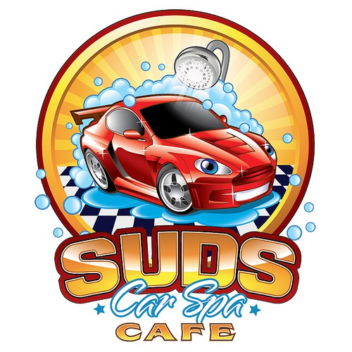 Create the next logo for Suds Car Spa