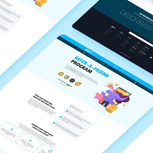 Landing page Design