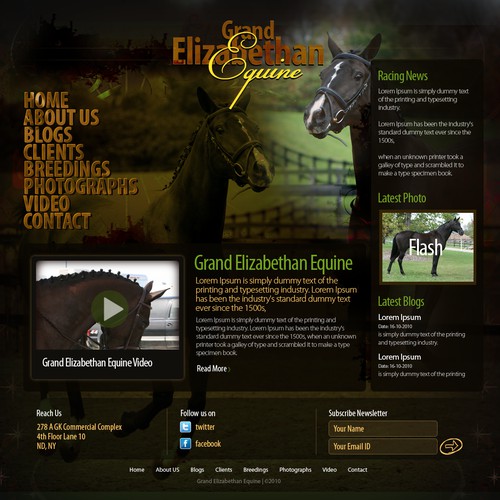 Grand equine