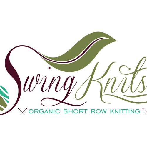 Design for an innovative intertwining of yarn and art in organic forms for Swing Knits®