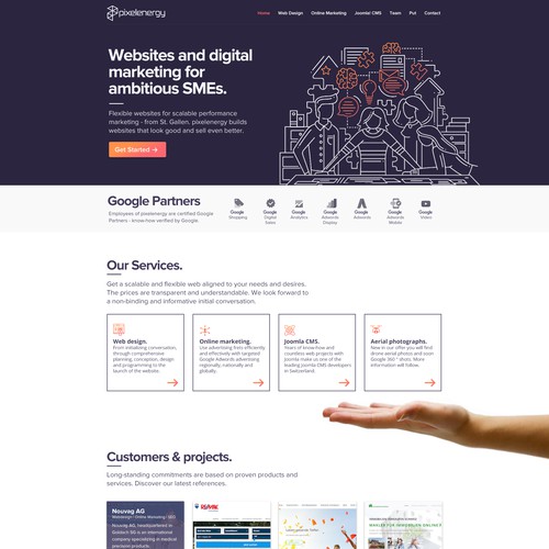 Web Agency Layout