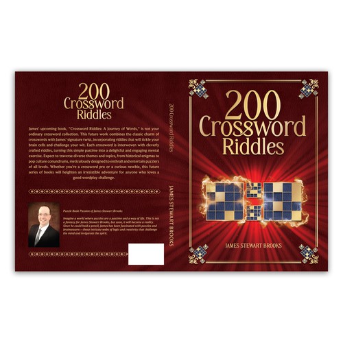 Crossword Book Cover Design