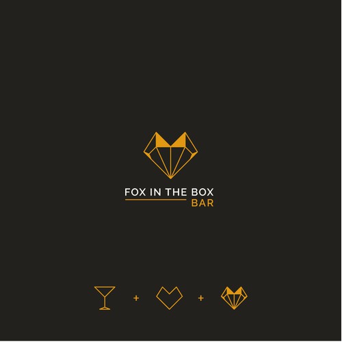 New Modern/Industrial/Classy Bar Logo