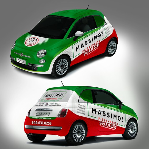 FIAT 500 Wrap Design