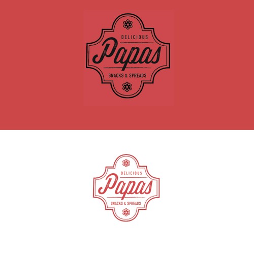 Logo and Identity for Papas Packaged Goods