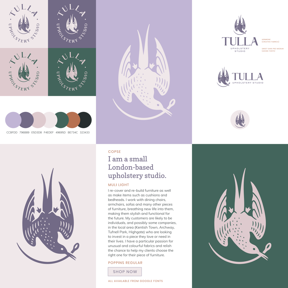 Tulla Business Card Design