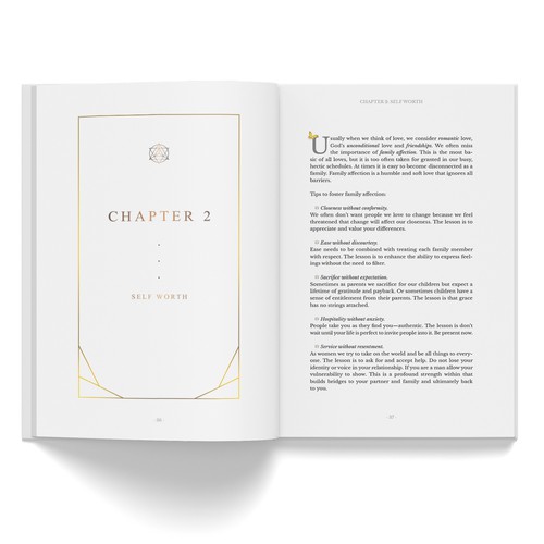 Book Cover + Interior Design / Live Gratefully