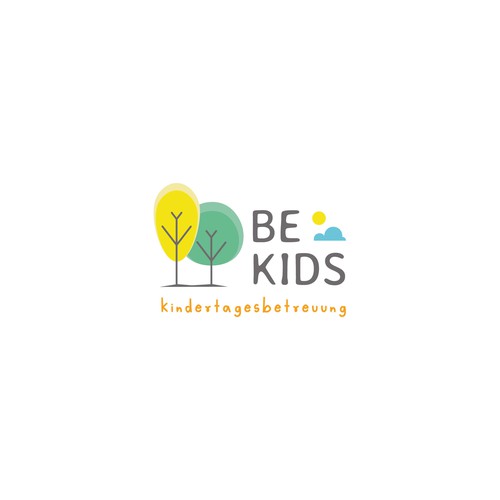 Logo for kindergarten BE KIDS