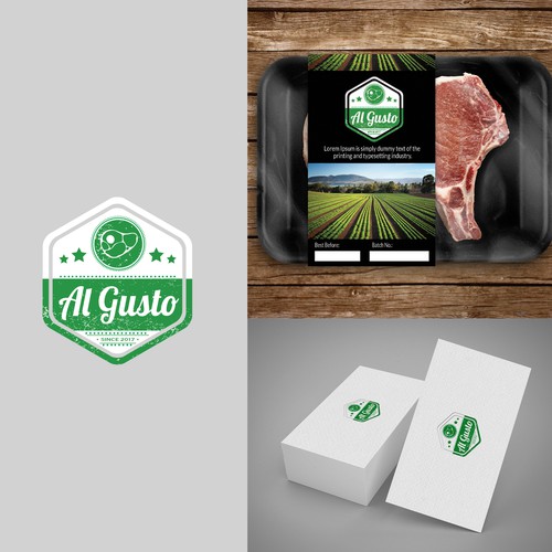 Logo concept for Al Gusto