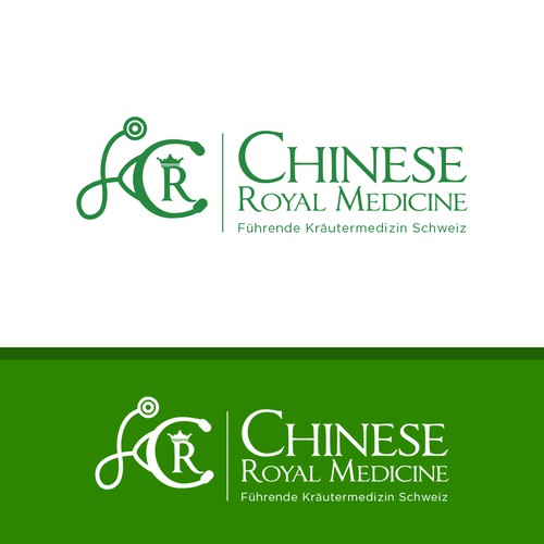 Logo concept for Chinese Royal Medicine