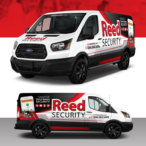 Security Company Transit Van Wrap