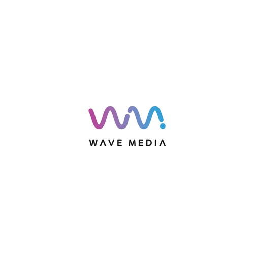 logo concept for Wave Media