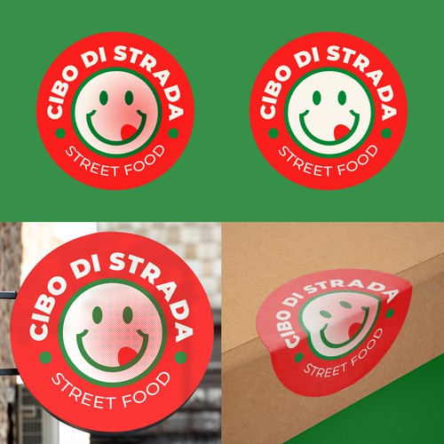 Logo design for Italian street food brand.