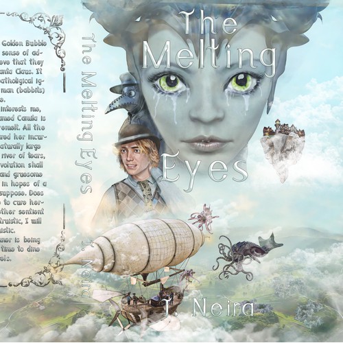 A book cover design for a client