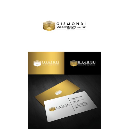 Gismondi Construction Limited needs a new logo and business card