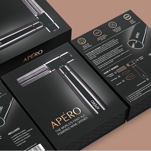 Apero Wine Opener Packaging