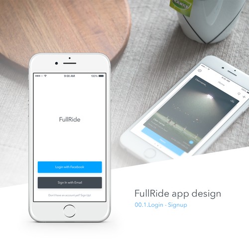 FullRide app design